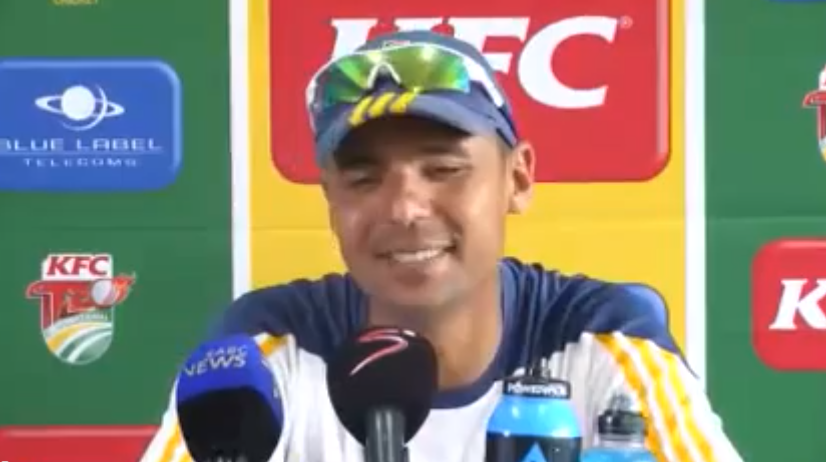 Ontong speaks to media