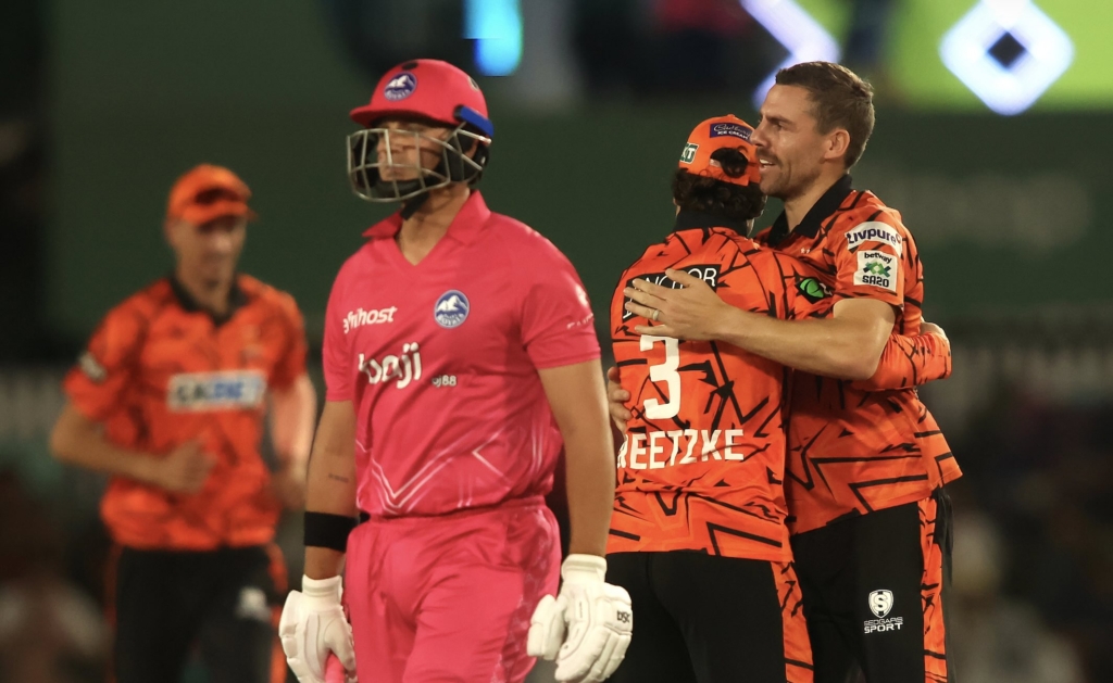 Nortje stars as Sunrisers rip through Royals