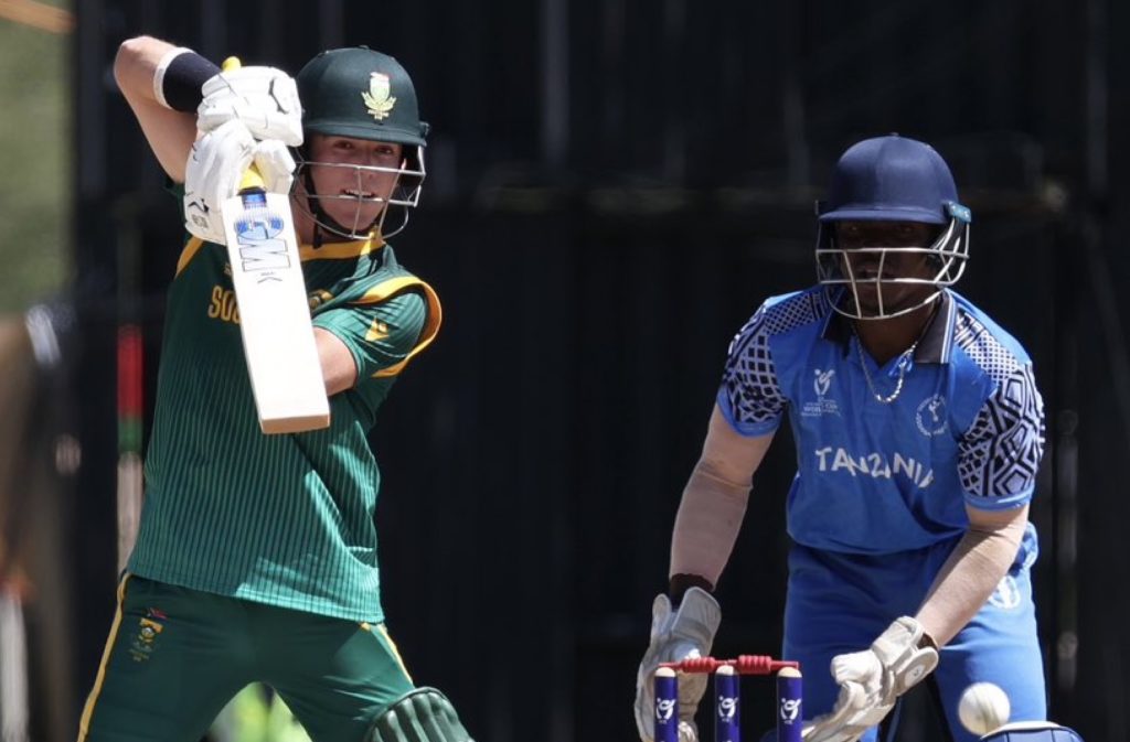 Junior Proteas crush Tanzania at U19 World Cup