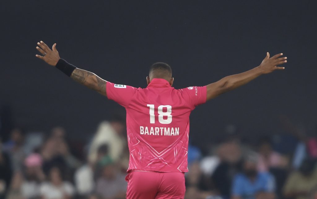 From hardship to hat-trick: Baartman’s success story
