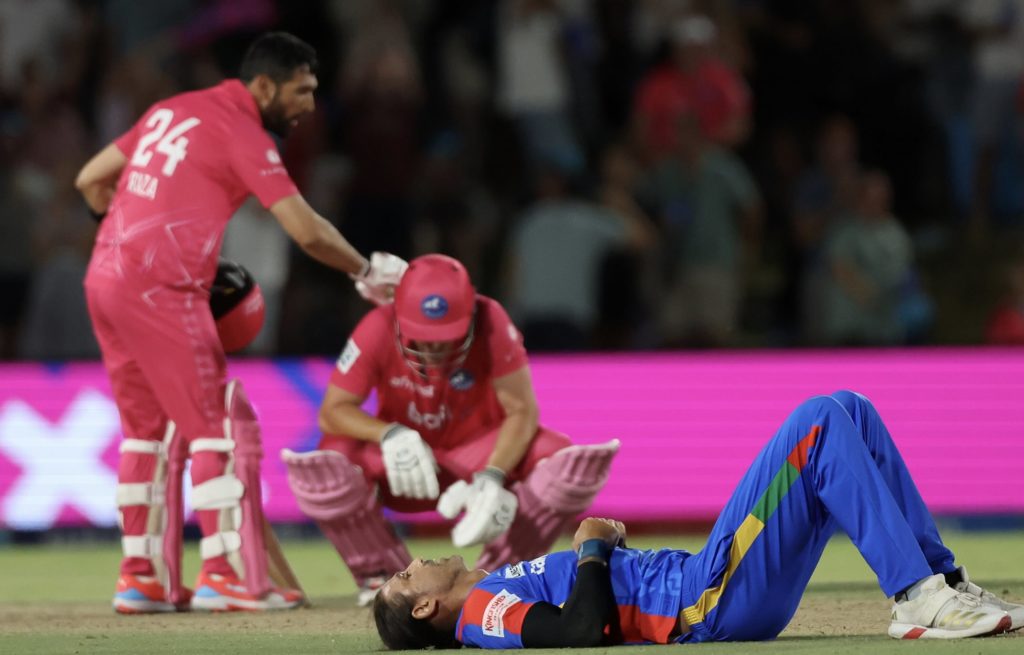 Raza seals dramatic last-ball victory for Royals