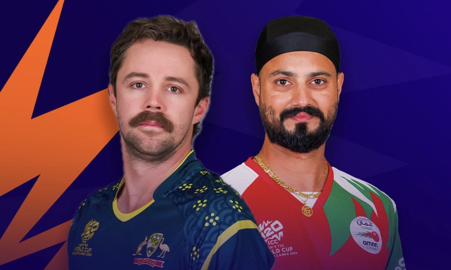 LIVE Australia vs Oman T20 World Cup