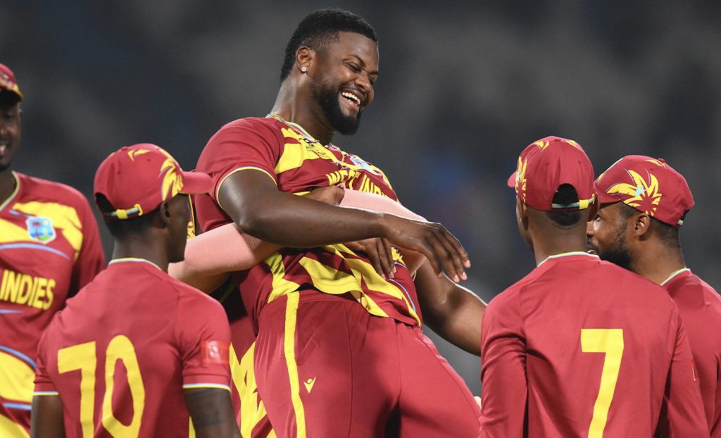 Shepherd takes hat-trick in Windies win