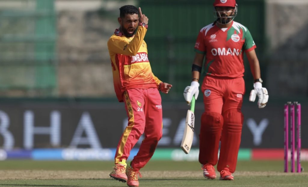 Zimbabwe dominate Oman