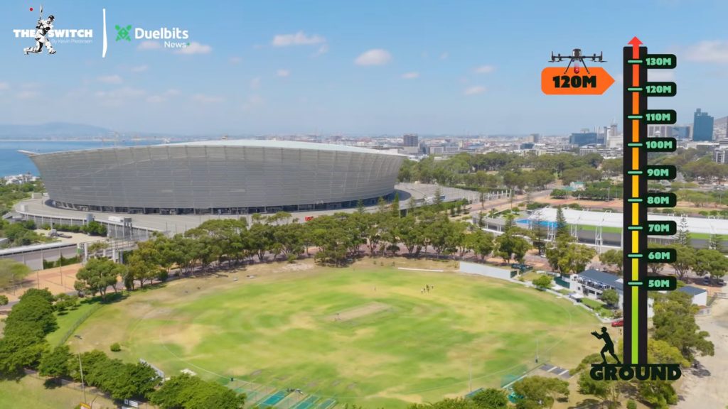 Watch: World’s highest cricket catch