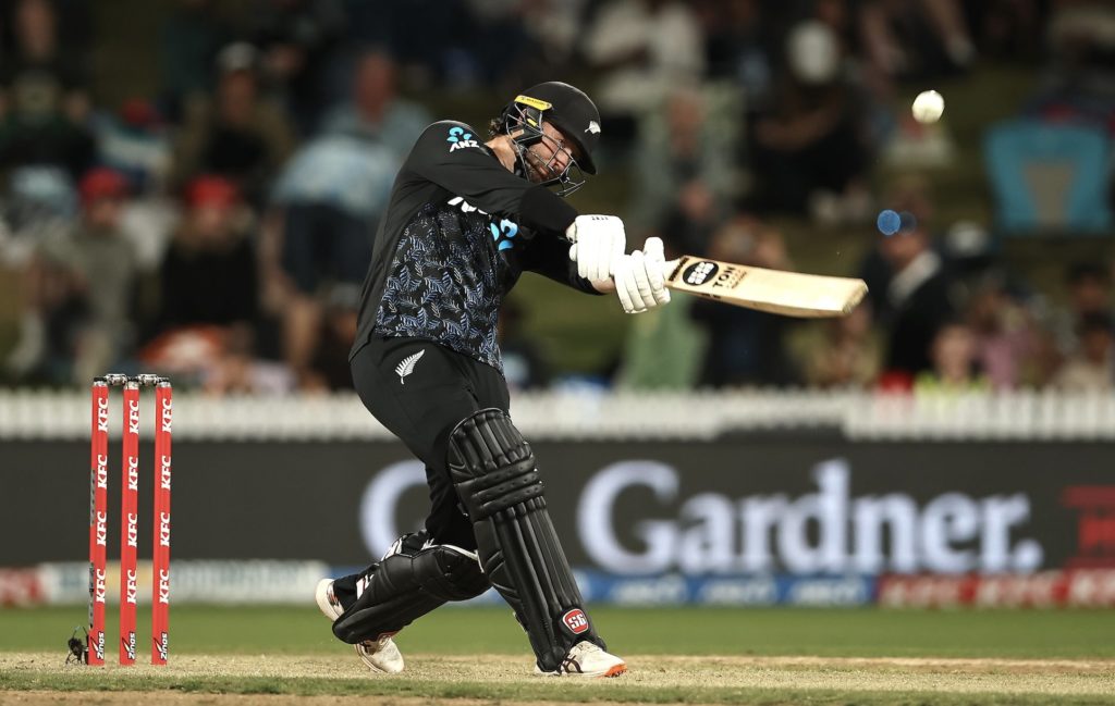 Conrad stars as Black Caps level series
